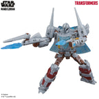 Produktbild Star Wars x Transformers Actionfigur The Mandalorian / N-1 Starfighter 19 cm