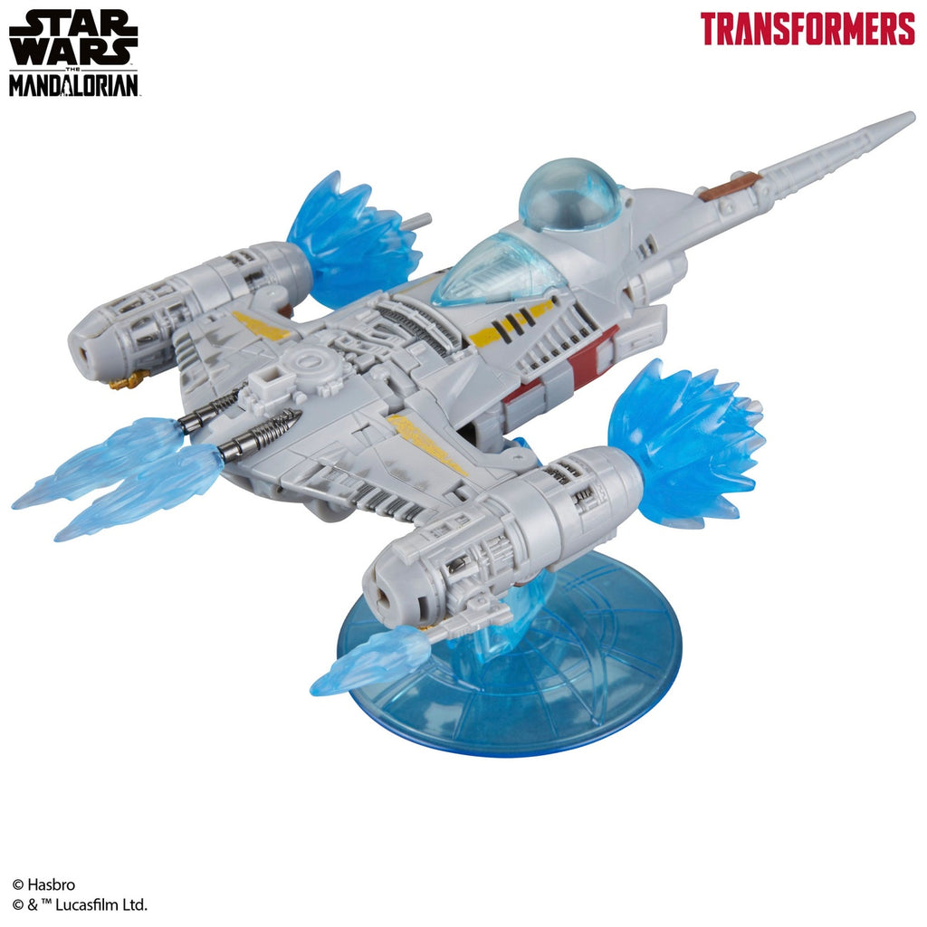 Produktbild Star Wars x Transformers Actionfigur The Mandalorian / N-1 Starfighter 19 cm