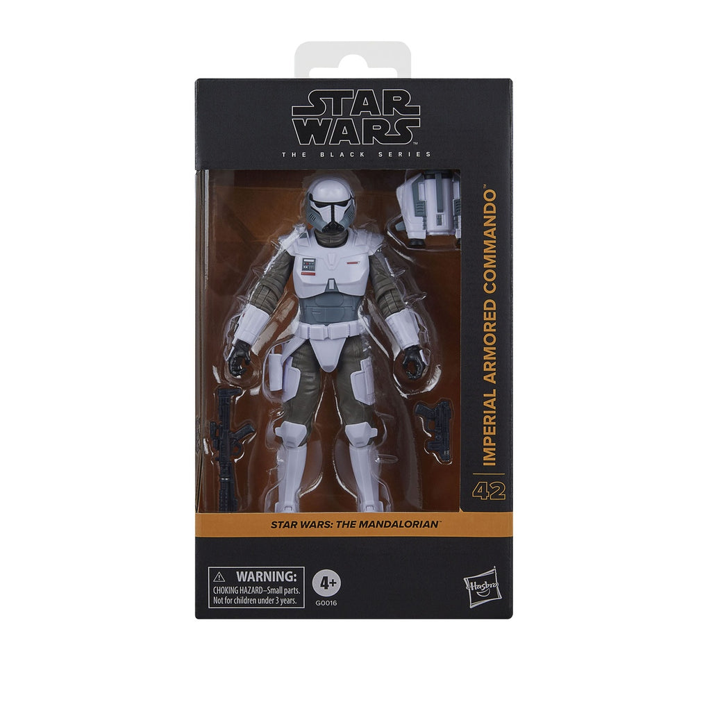 Produktbild Star Wars: The Mandalorian Black Series Actionfigur Imperial Armored Commando 15 cm