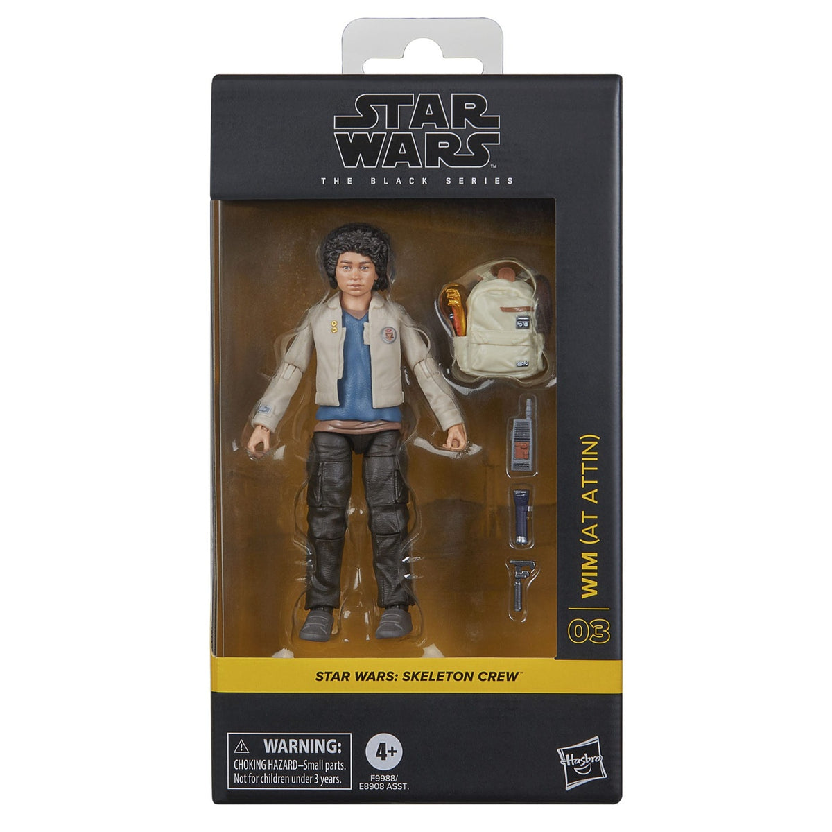 Produktbild Star Wars: Skeleton Crew Black Series Actionfigur Wim (At Attin) 15 cm