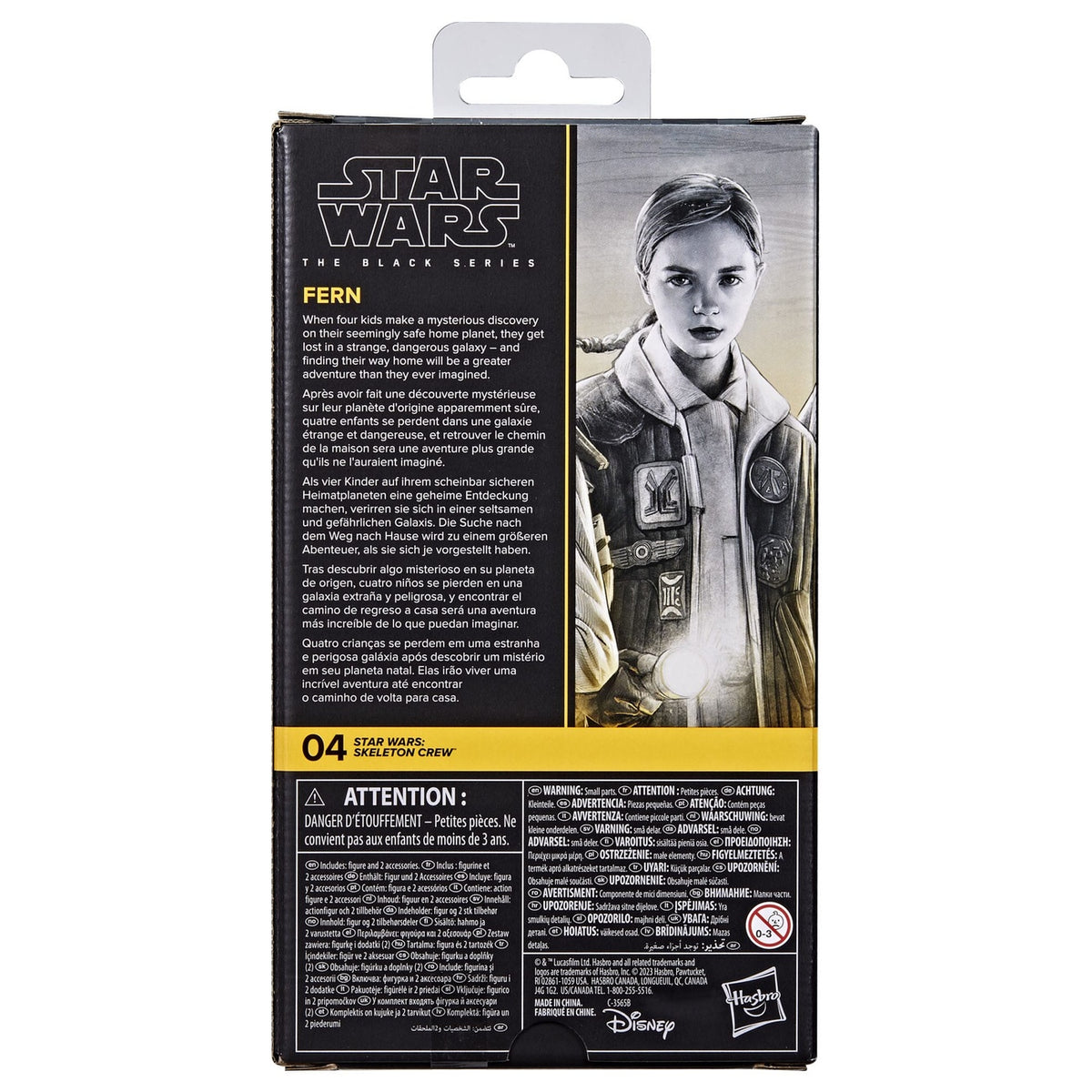 Produktbild Star Wars: Skeleton Crew Black Series Actionfigur Fern 15 cm