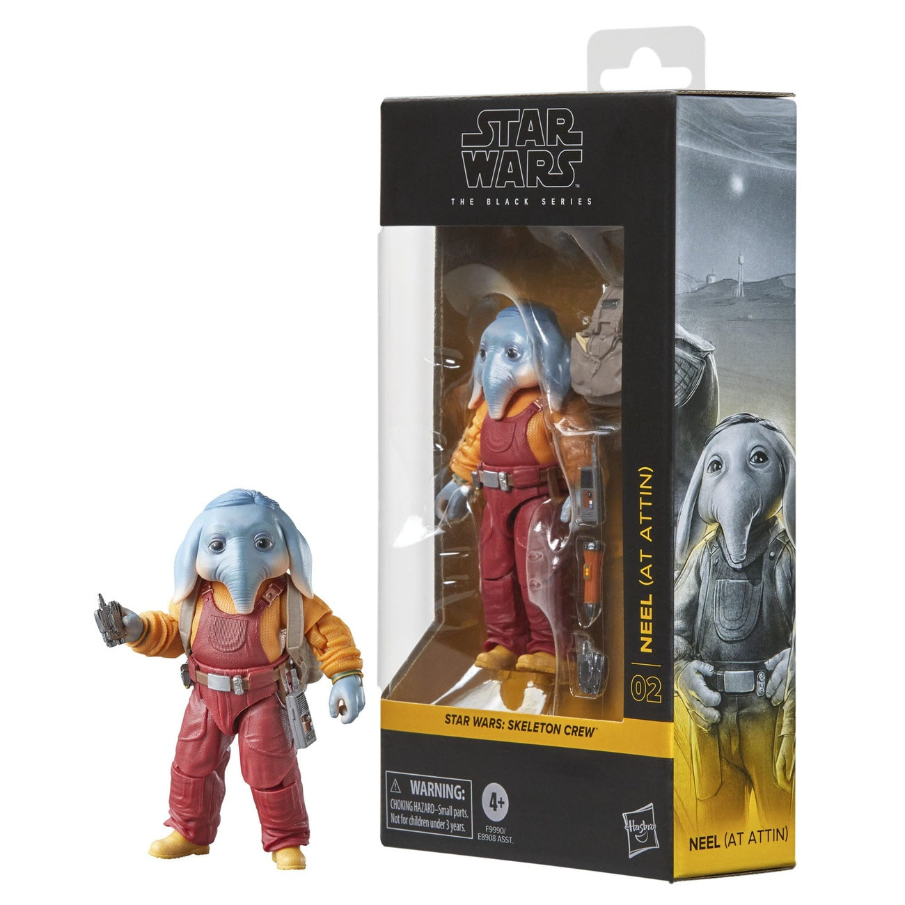 Produktbild Star Wars: Skeleton Crew Black Series Actionfigur Neel (At Attin) 15 cm