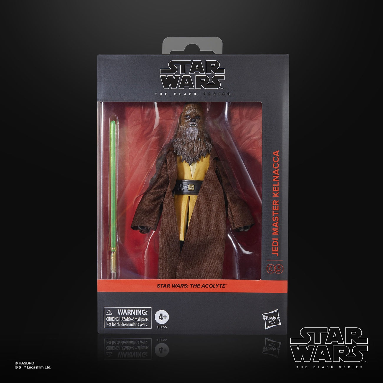 Produktbild Star Wars: The Acolyte Black Series Actionfigur Jedi Master Kelnacca 15 cm