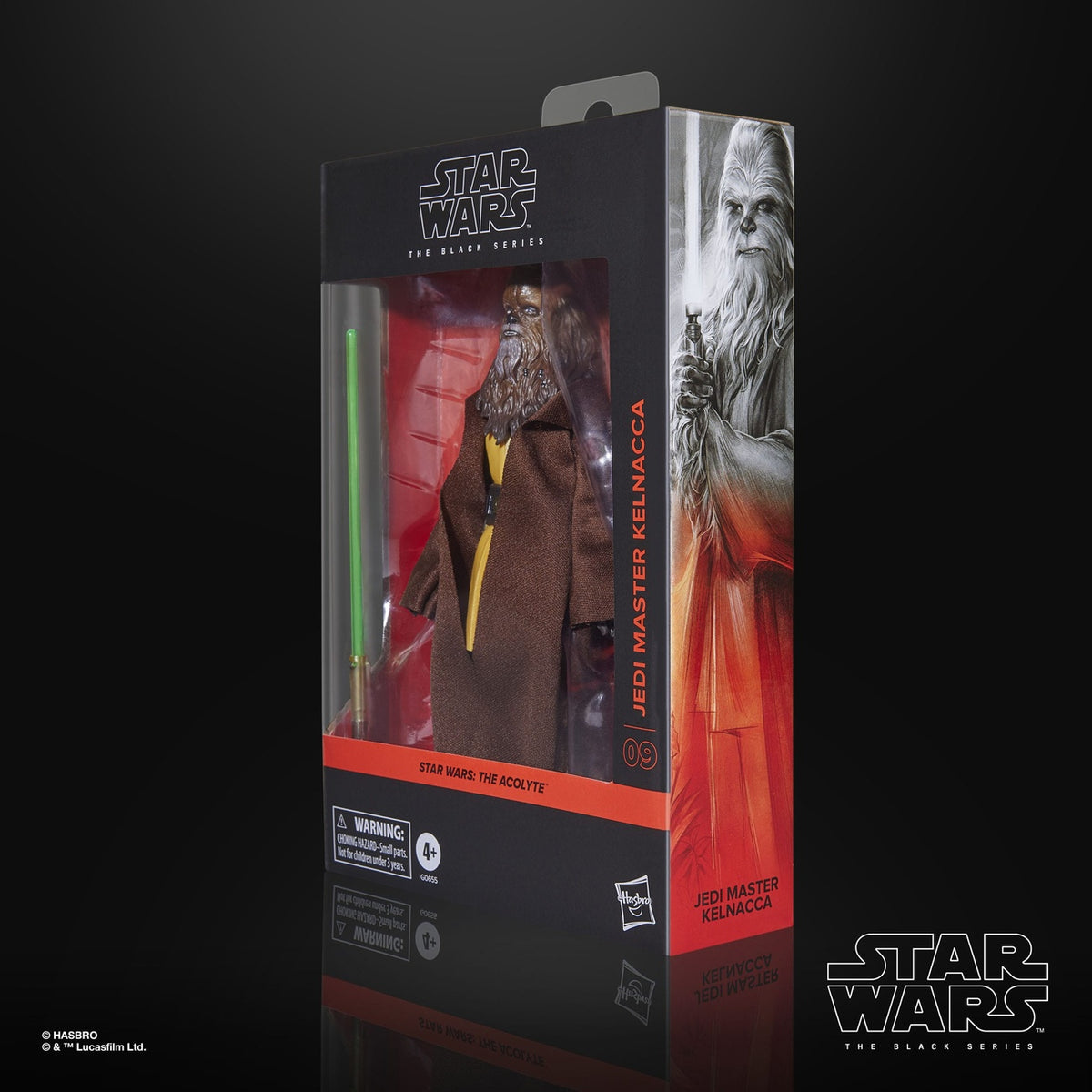 Produktbild Star Wars: The Acolyte Black Series Actionfigur Jedi Master Kelnacca 15 cm