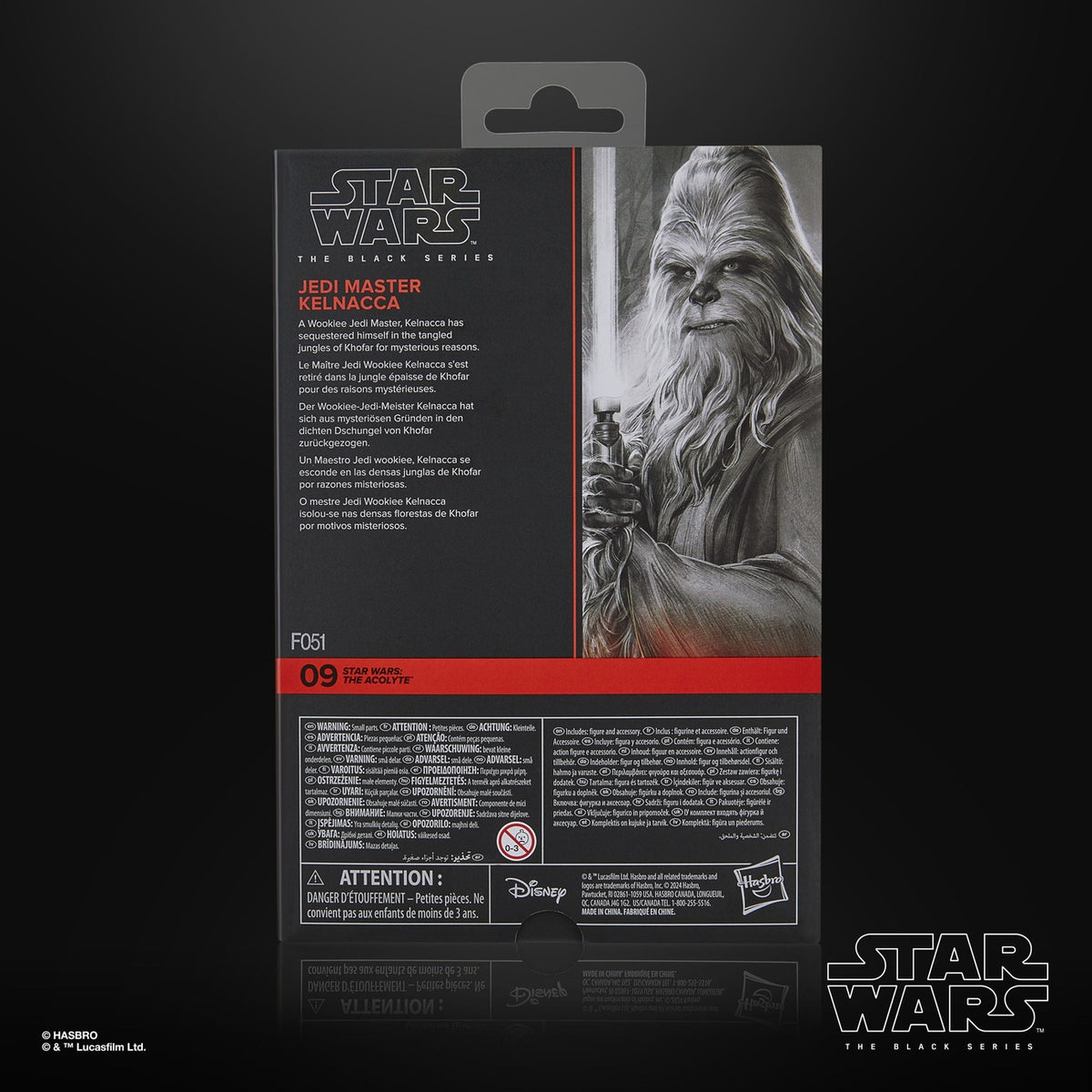 Produktbild Star Wars: The Acolyte Black Series Actionfigur Jedi Master Kelnacca 15 cm