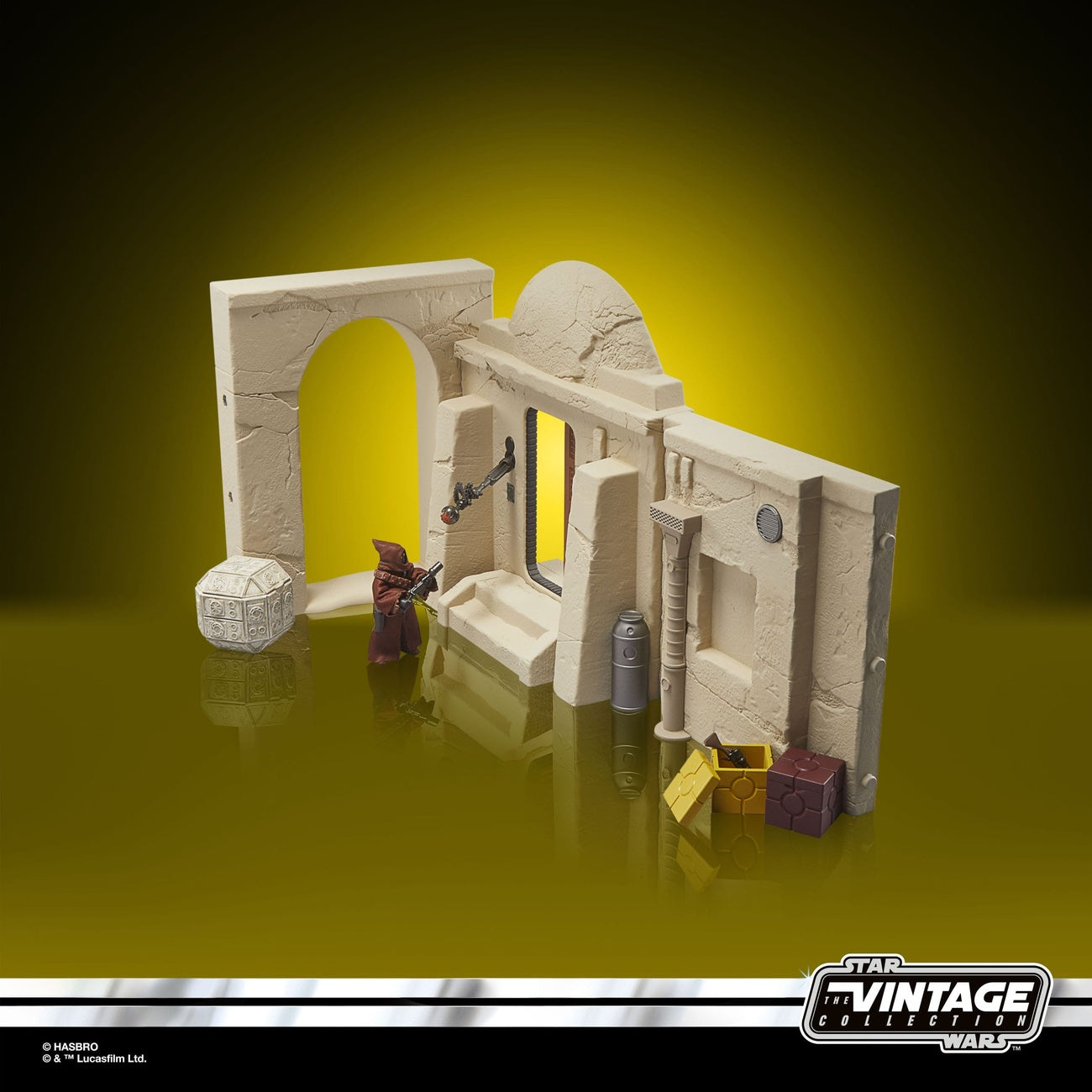 Produktbild Star Wars Episode IV Vintage Collection Playset Streets of Mos Eisley mit Jawa Action Figure