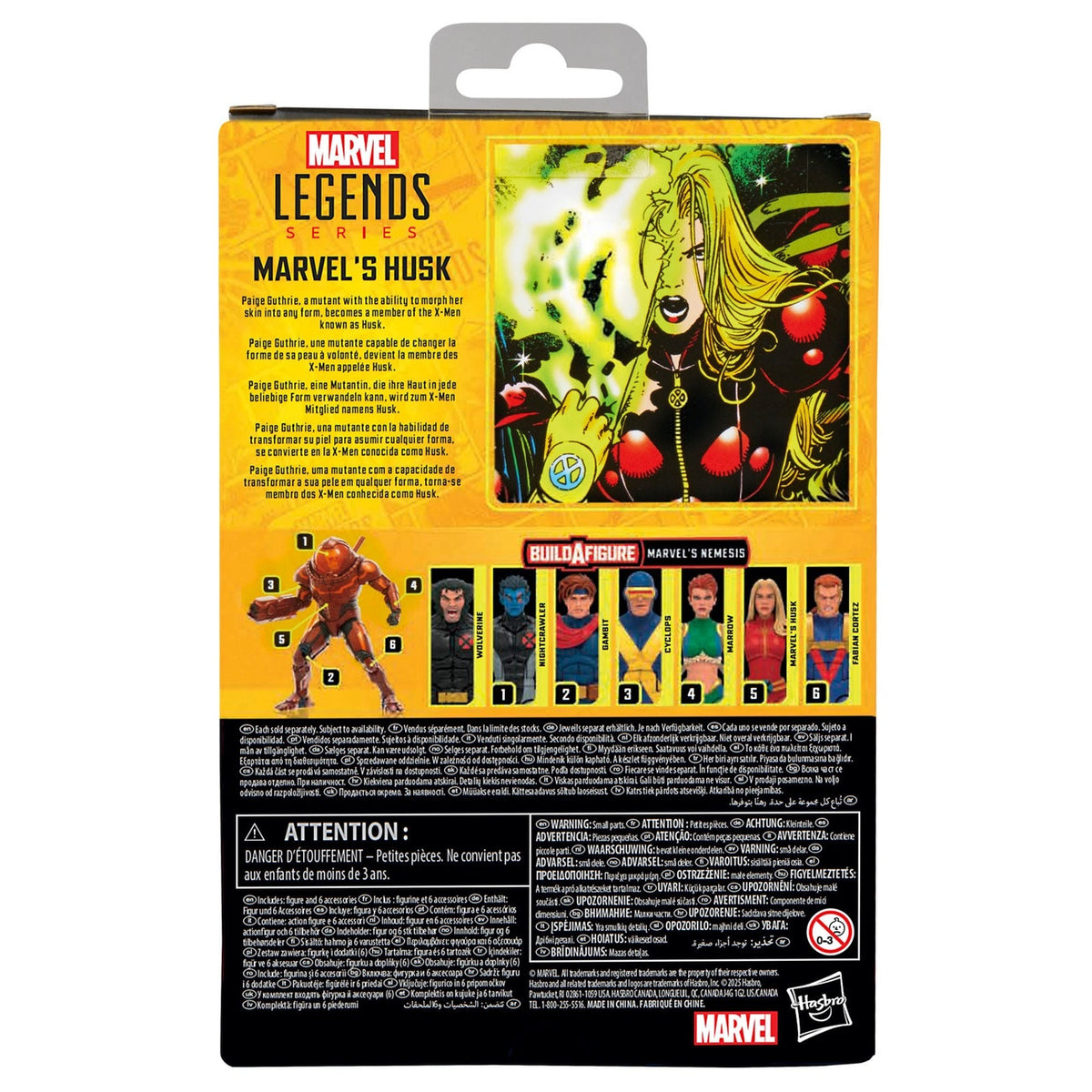 Produktbild X-Men Marvel Legends Actionfigur Marvel's Husk (BAF: Marvel's Nemesis) 15 cm