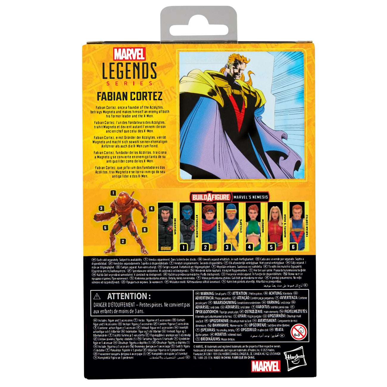 Produktbild X-Men Marvel Legends Actionfigur Fabian Cortez (BAF: Marvel's Nemesis) 15 cm