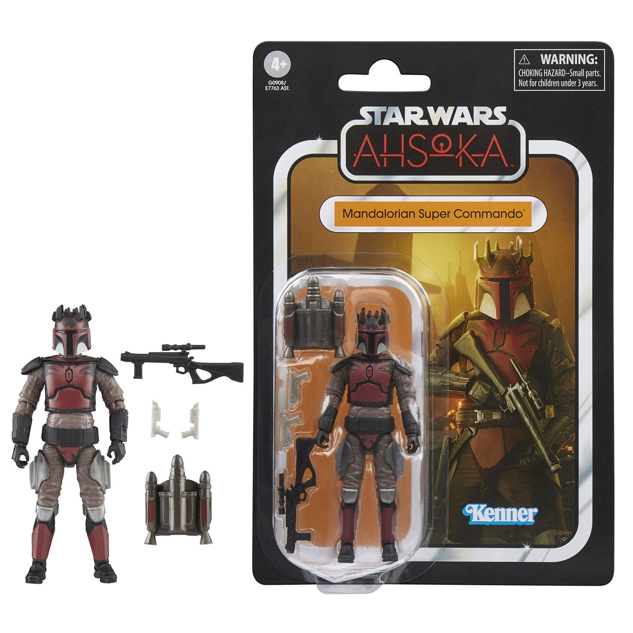 Produktbild Star Wars: Ahsoka Vintage Collection Actionfigur Mandalorian Super Commando 10 cm