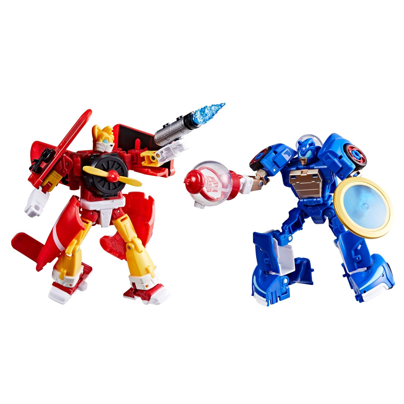 Produktbild Sonic the Hedgehog x Transformers Actionfiguren 2er-Pack Wingtail & Blue Booster 13 cm