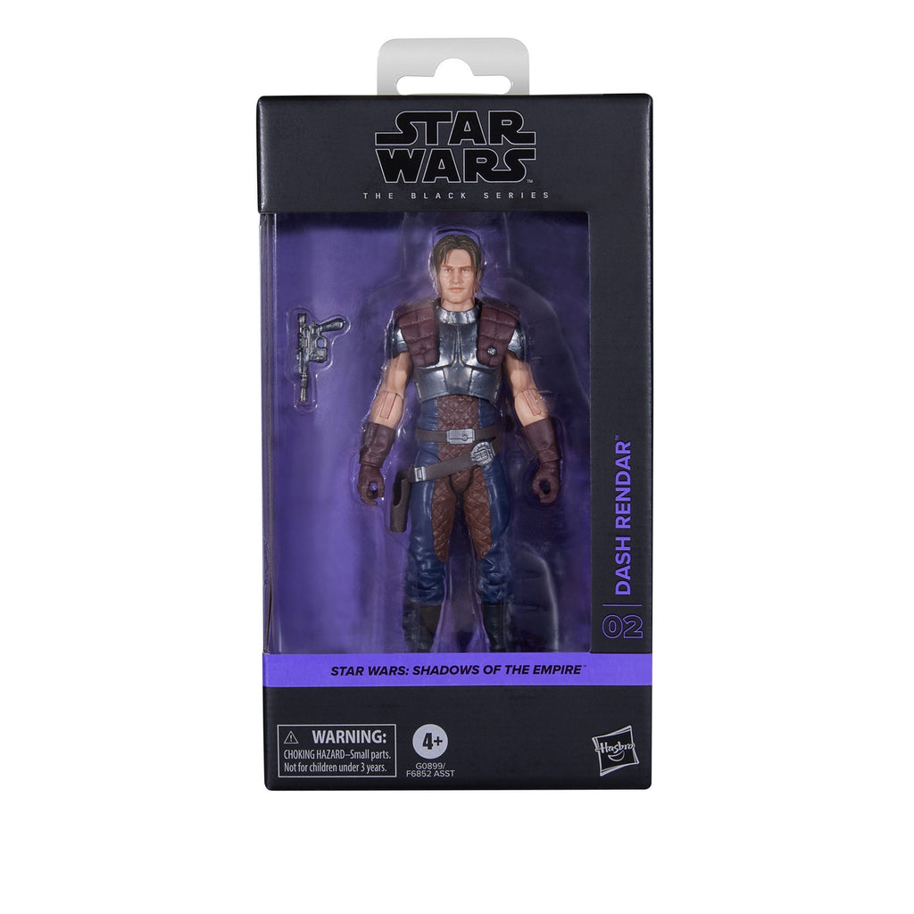 Produktbild Star Wars: Shadows of the Empire Black Series Actionfigur Dash Rendar 15 cm
