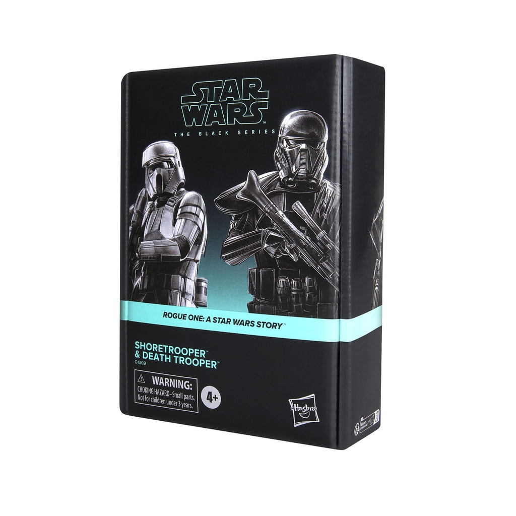 Produktbild Star Wars: Rogue One Black Series Actionfiguren 2er-Pack Shoretrooper & Death Trooper 15 cm