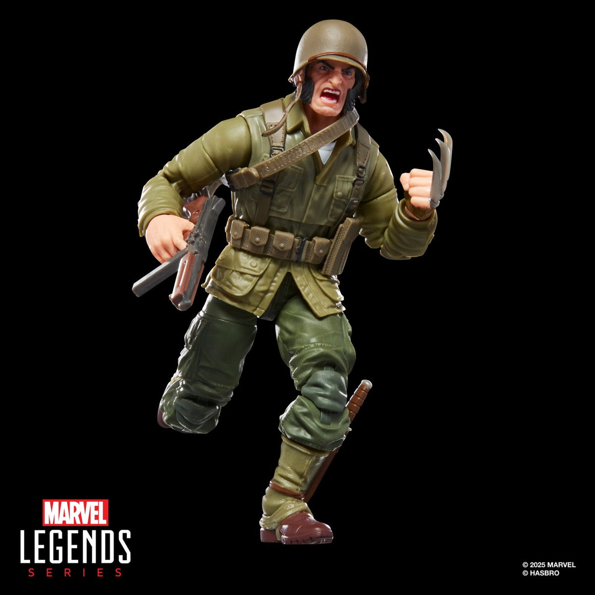 Produktbild Marvel Legends Actionfigur Wolverine (WWII Logan) 15 cm