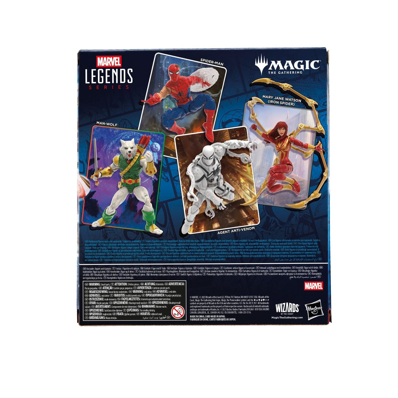 Produktbild Marvel Legends Magic: The Gathering Actionfigur Mary Jane Watson (Iron Spider) (plus exklusive Foil-Karte) 15 cm