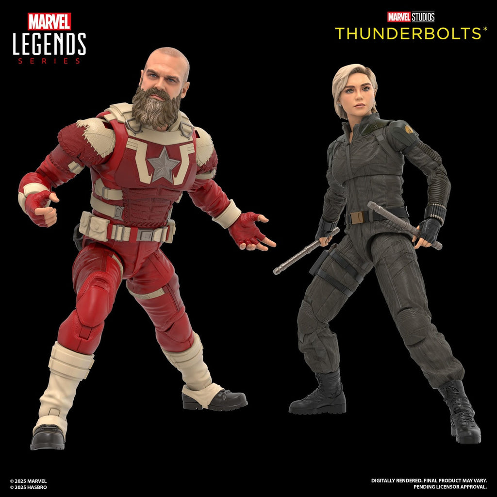 Produktbild Thunderbolts Marvel Legends Actionfiguren 2er-Pack Yelena Belova & Red Guardian 15 cm