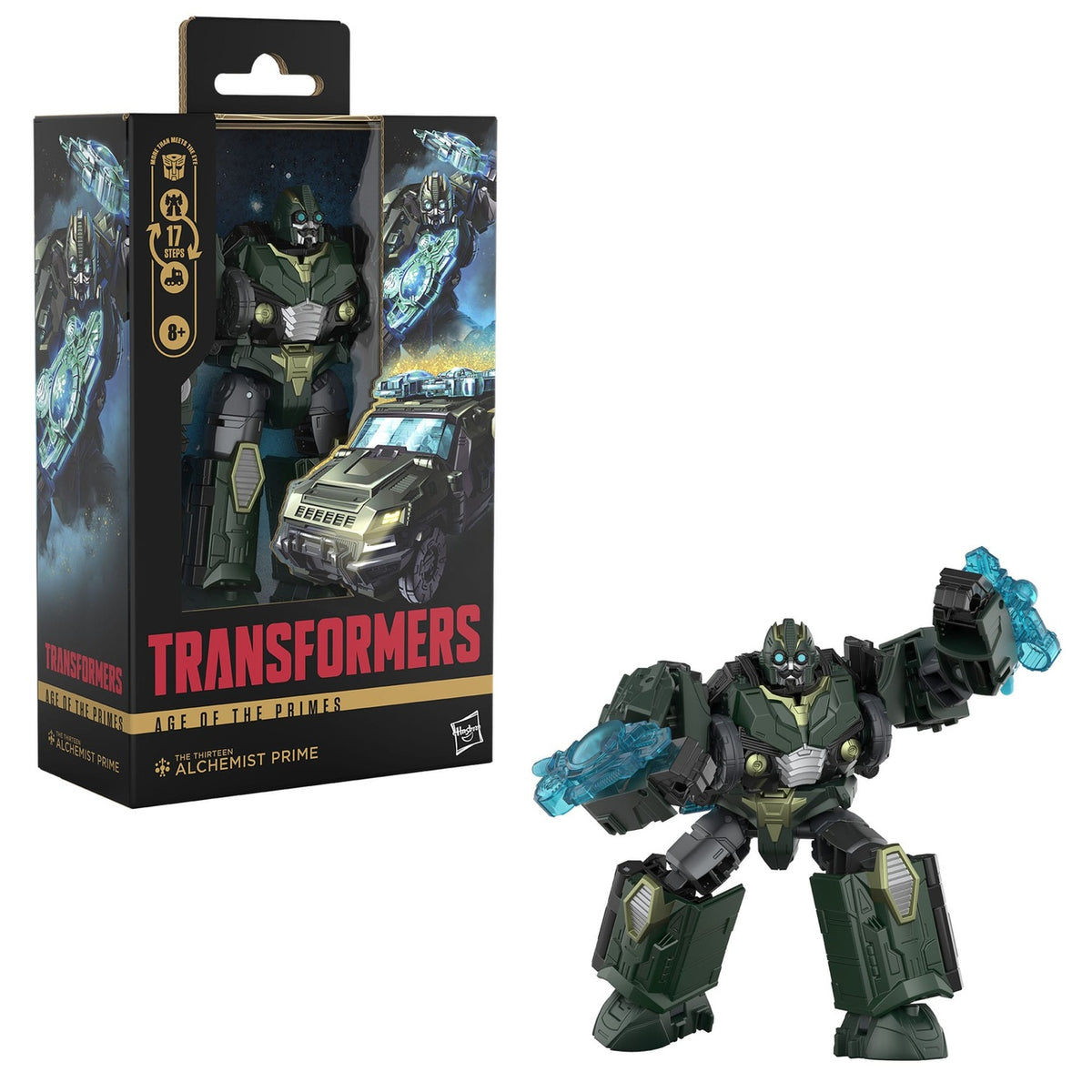 Produktbild Transformers Age of the Primes Deluxe Class Actionfigur The Thirteen Alchemist Prime 14 cm