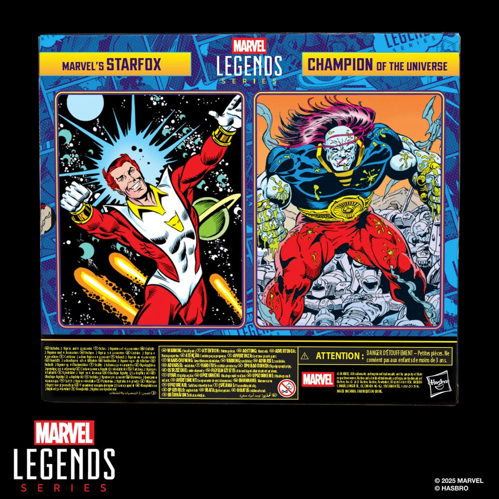 Produktbild Marvel Legends Actionfiguren 2er-Pack Marvel's Starfox & Champion of the Universe 15 cm