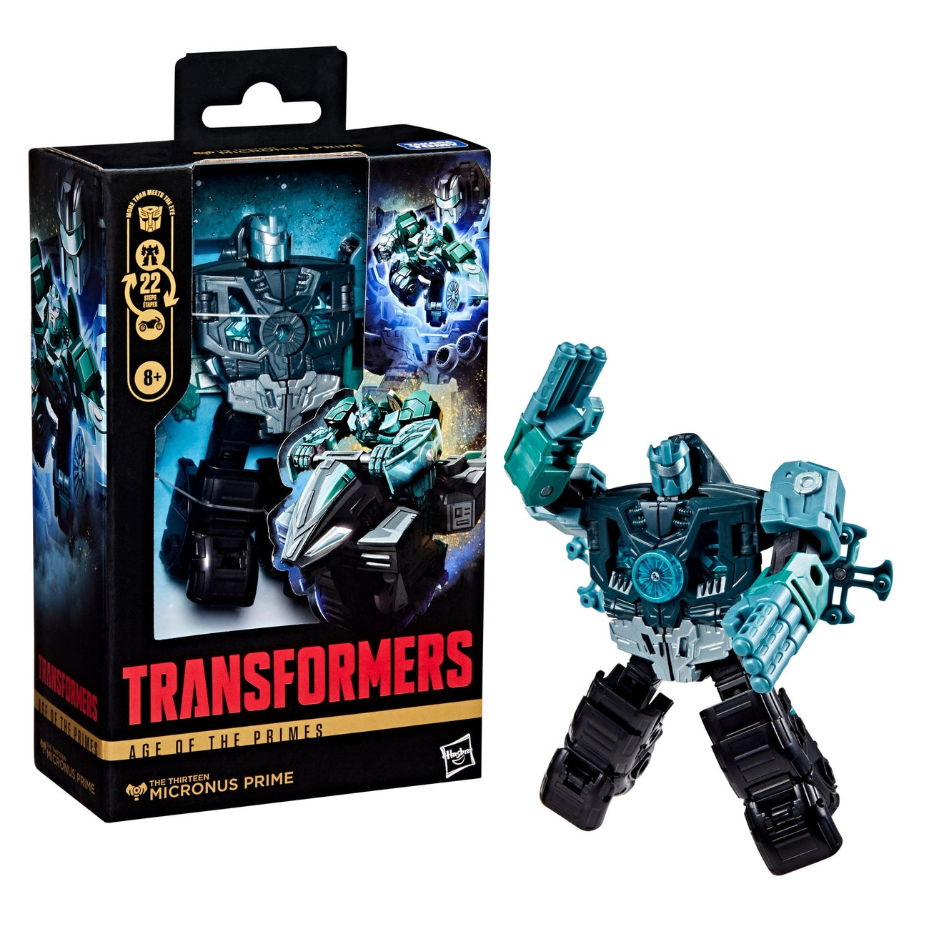 Produktbild Transformers Age of the Primes Deluxe Class Actionfigur The Thirteen: Micronus Prime 14 cm