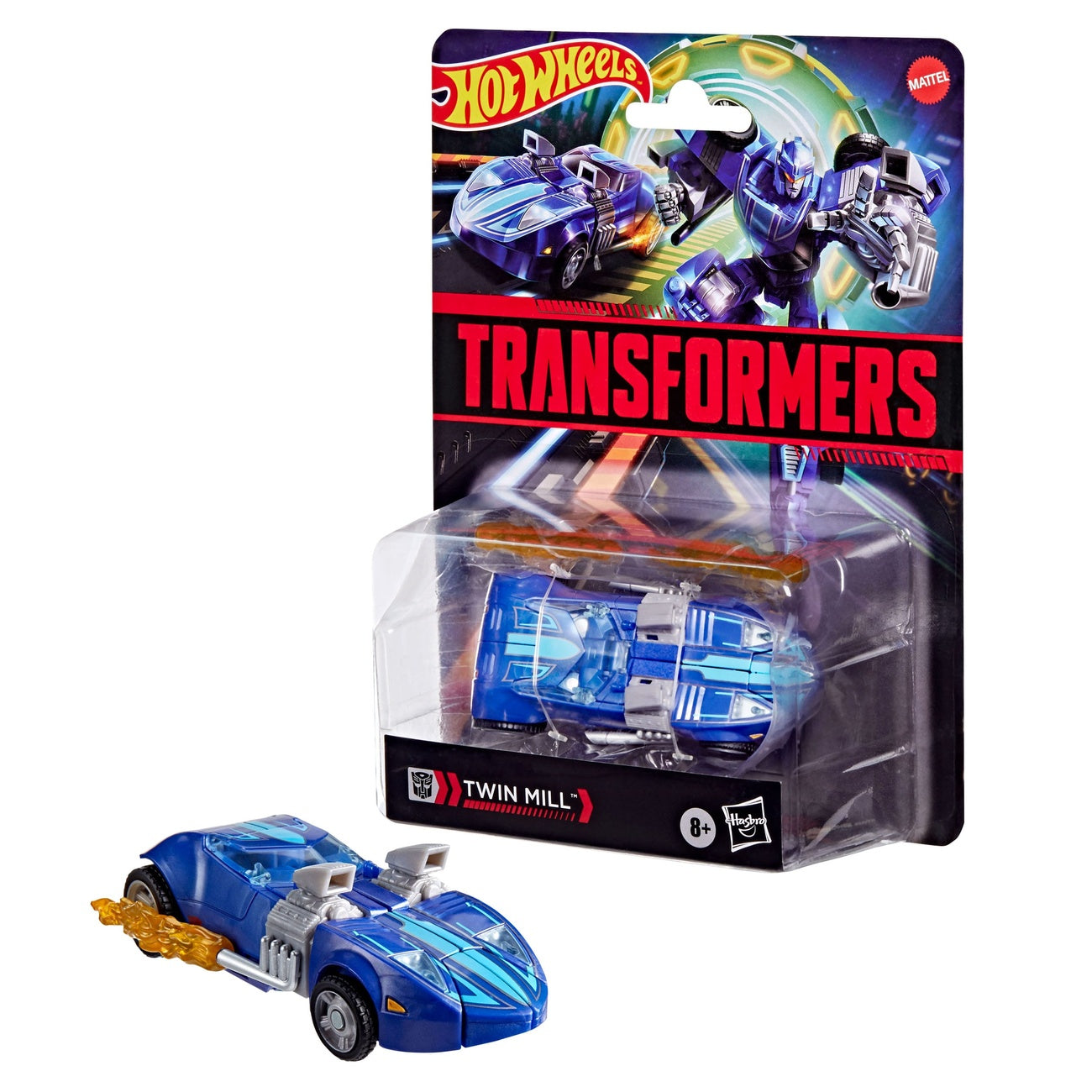 Produktbild Hot Wheels x Transformers Actionfigur Twin Mill 12 cm