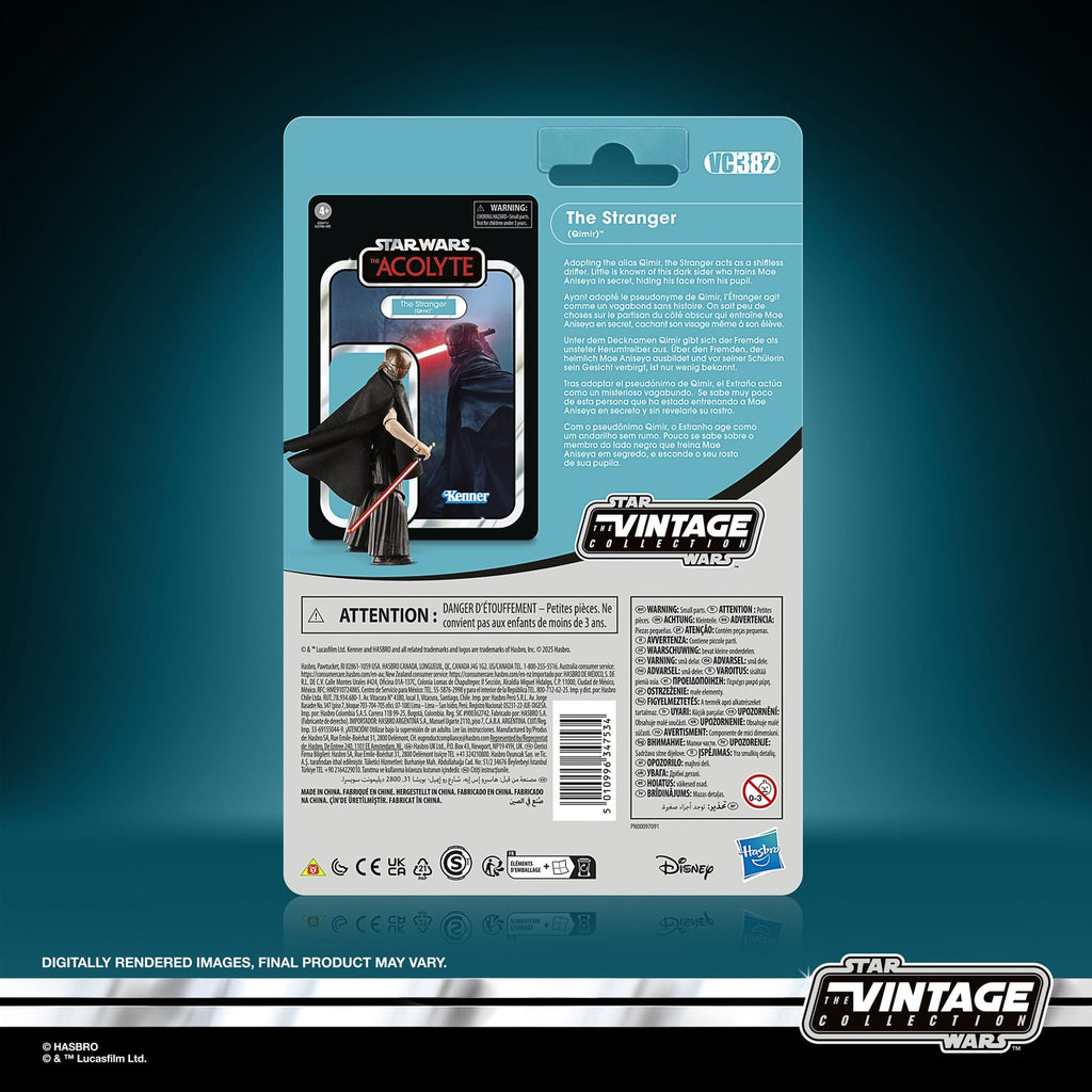 Produktbild Star Wars: The Acolyte Vintage Collection Actionfigur The Stranger (Qimir) 10 cm