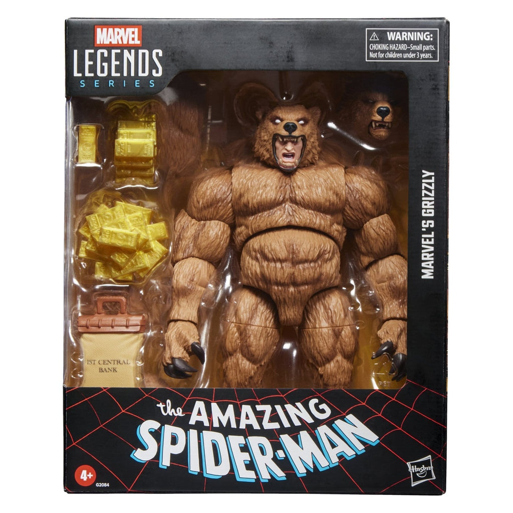 Produktbild The Amazing Spider-Man Marvel Legends Actionfigur Marvel's Grizzly 15 cm