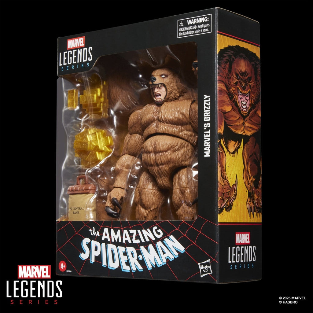 Produktbild The Amazing Spider-Man Marvel Legends Actionfigur Marvel's Grizzly 15 cm