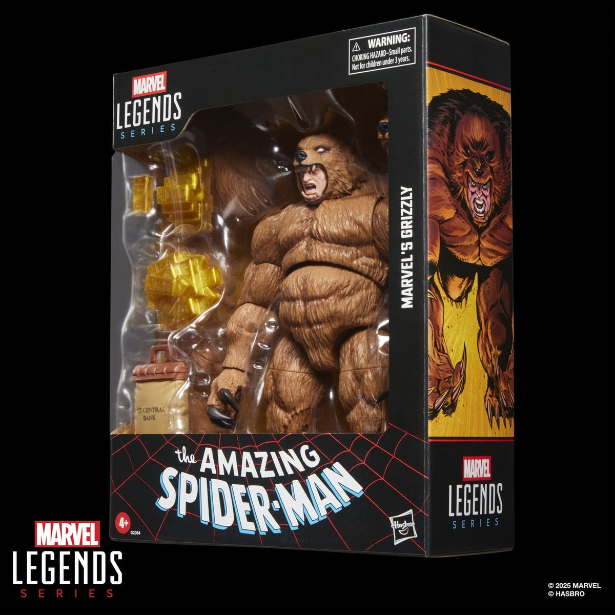 Produktbild The Amazing Spider-Man Marvel Legends Actionfigur Marvel's Grizzly 15 cm