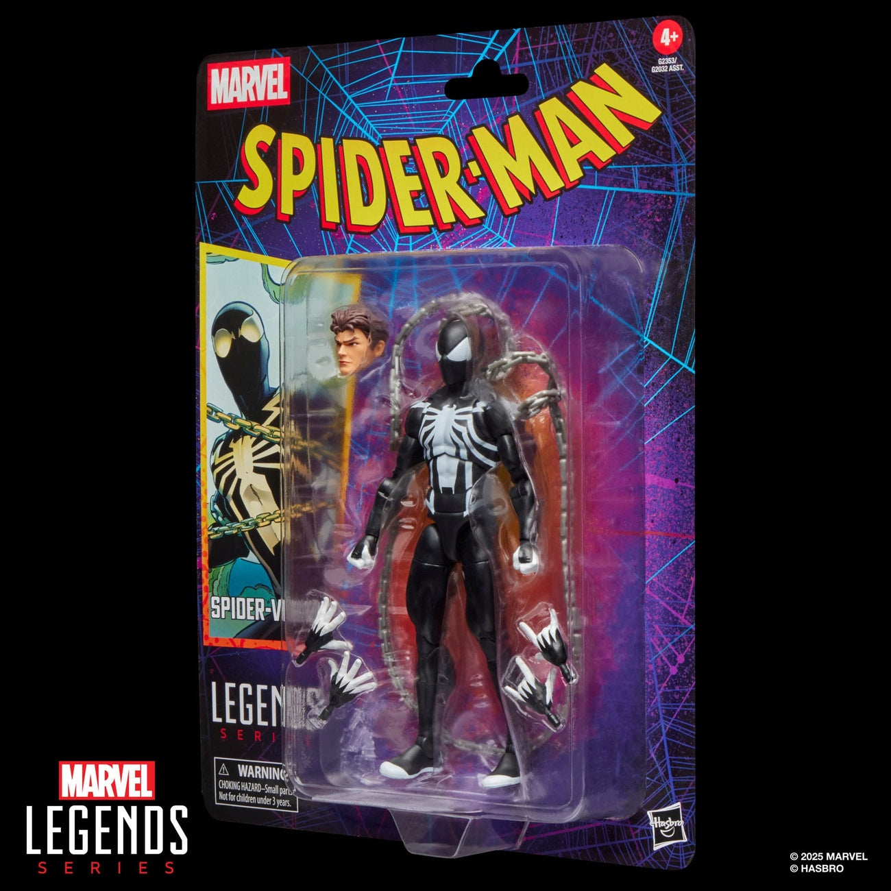 Produktbild Spider-Man Marvel Legends Retro Actionfigur Spider-Venom 15 cm