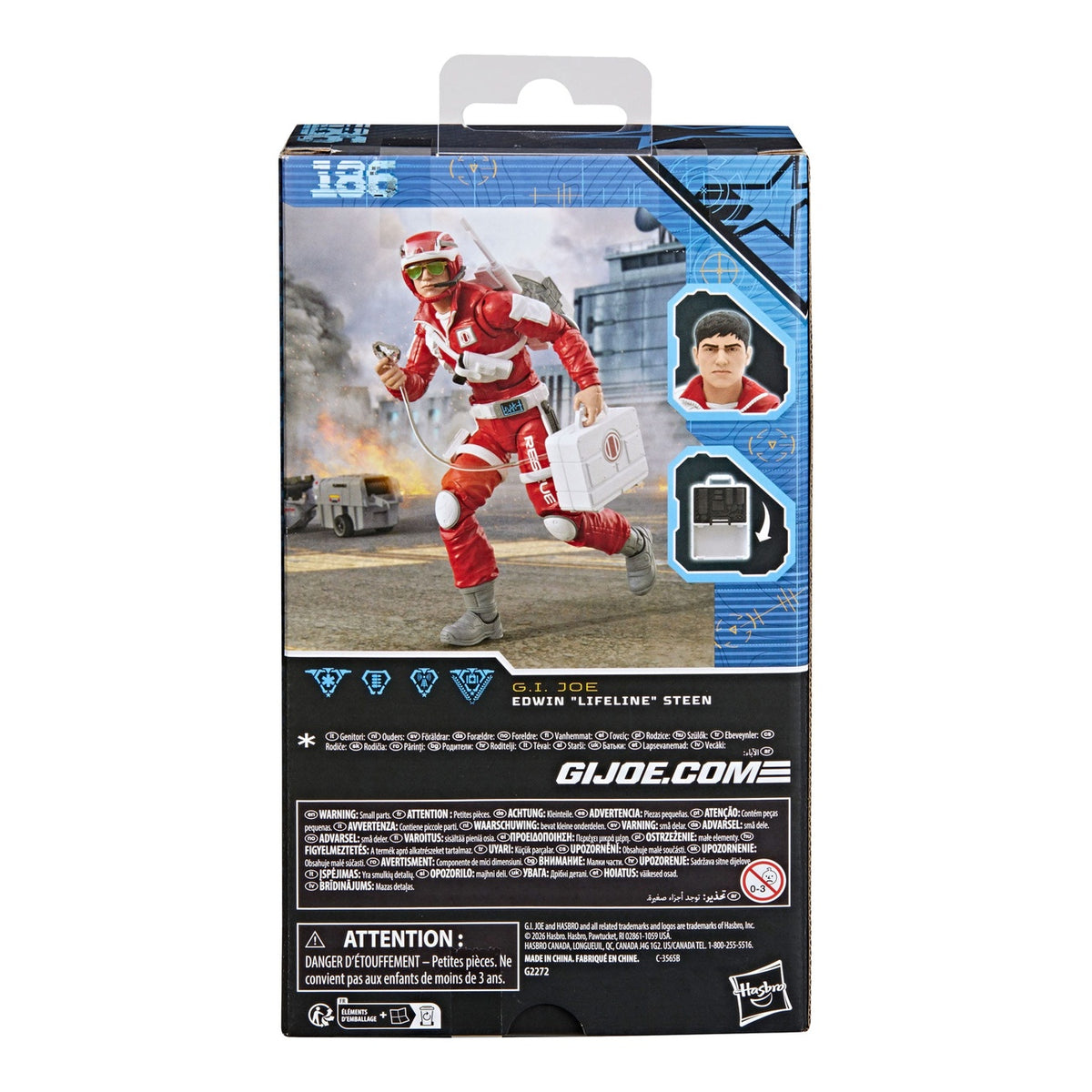 Produktbild G.I. Joe Classified Series Actionfigur Edwin "Lifeline" Steen 15 cm