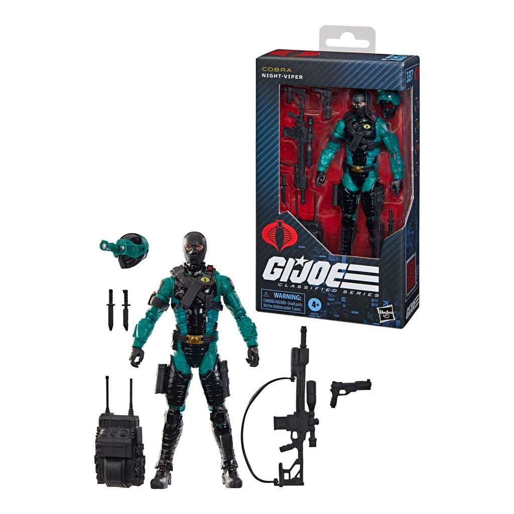 Produktbild G.I. Joe Classified Series Actionfigur Night-Viper 15 cm