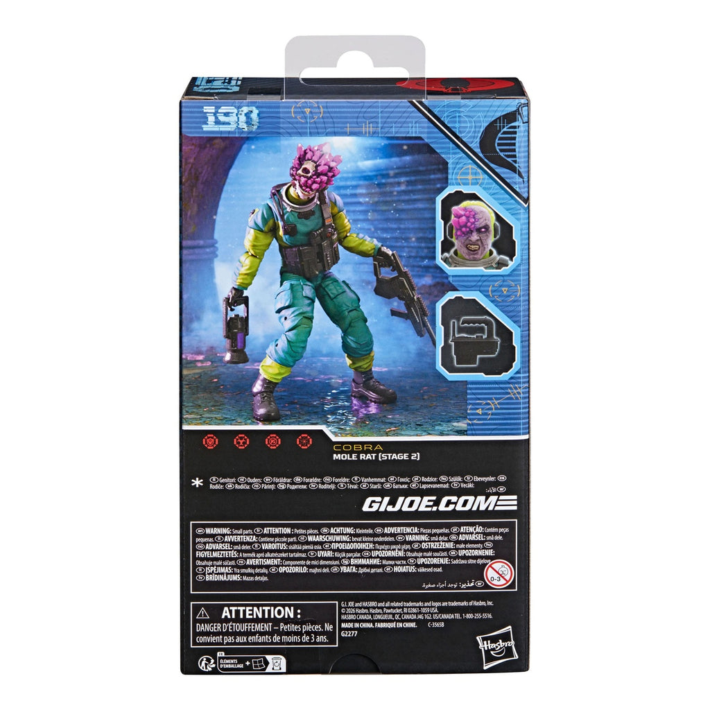 Produktbild G.I. Joe Classified Series Actionfigur Mole Rat (Stage 2) 15 cm