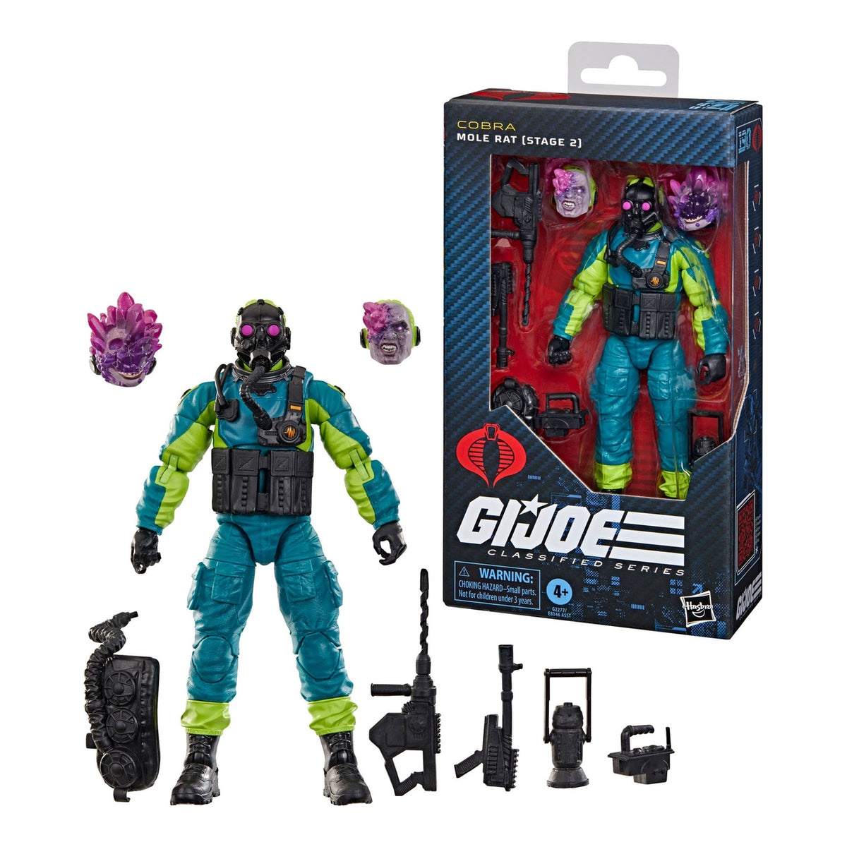 Produktbild G.I. Joe Classified Series Actionfigur Mole Rat (Stage 2) 15 cm