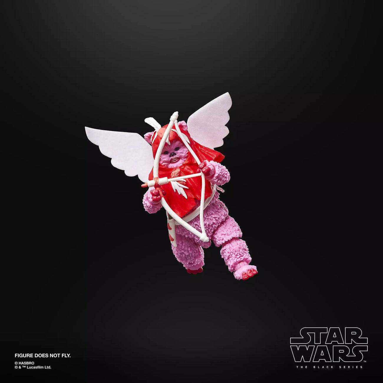 Produktbild Star Wars Black Series Actionfigur Ewok (Valentine’s Day Edition) 15 cm