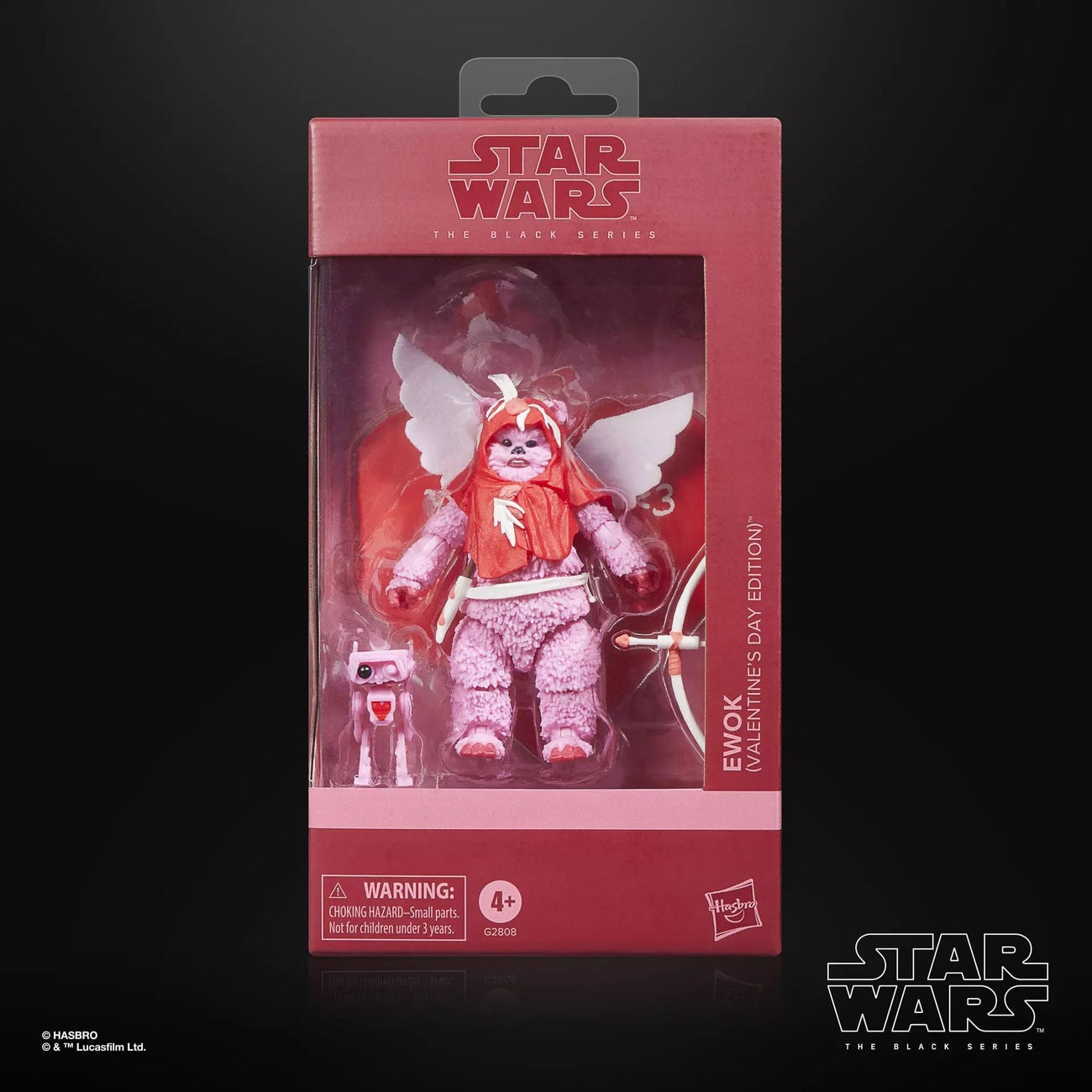 Produktbild Star Wars Black Series Actionfigur Ewok (Valentine’s Day Edition) 15 cm