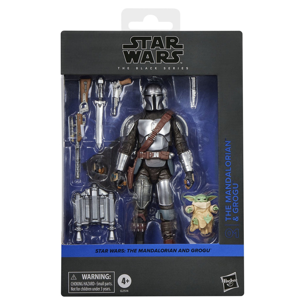 Produktbild Star Wars: The Mandalorian & Grogu Black Series Actionfigur The Mandalorian & Grogu 15 cm