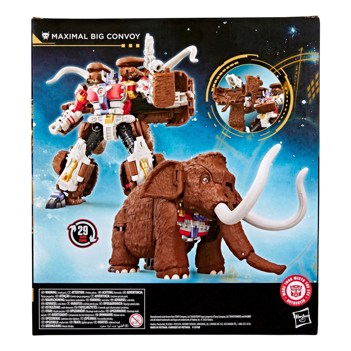 Produktbild Transformers Age of the Primes Leader Class Actionfigur Maximal Big Convoy 19 cm