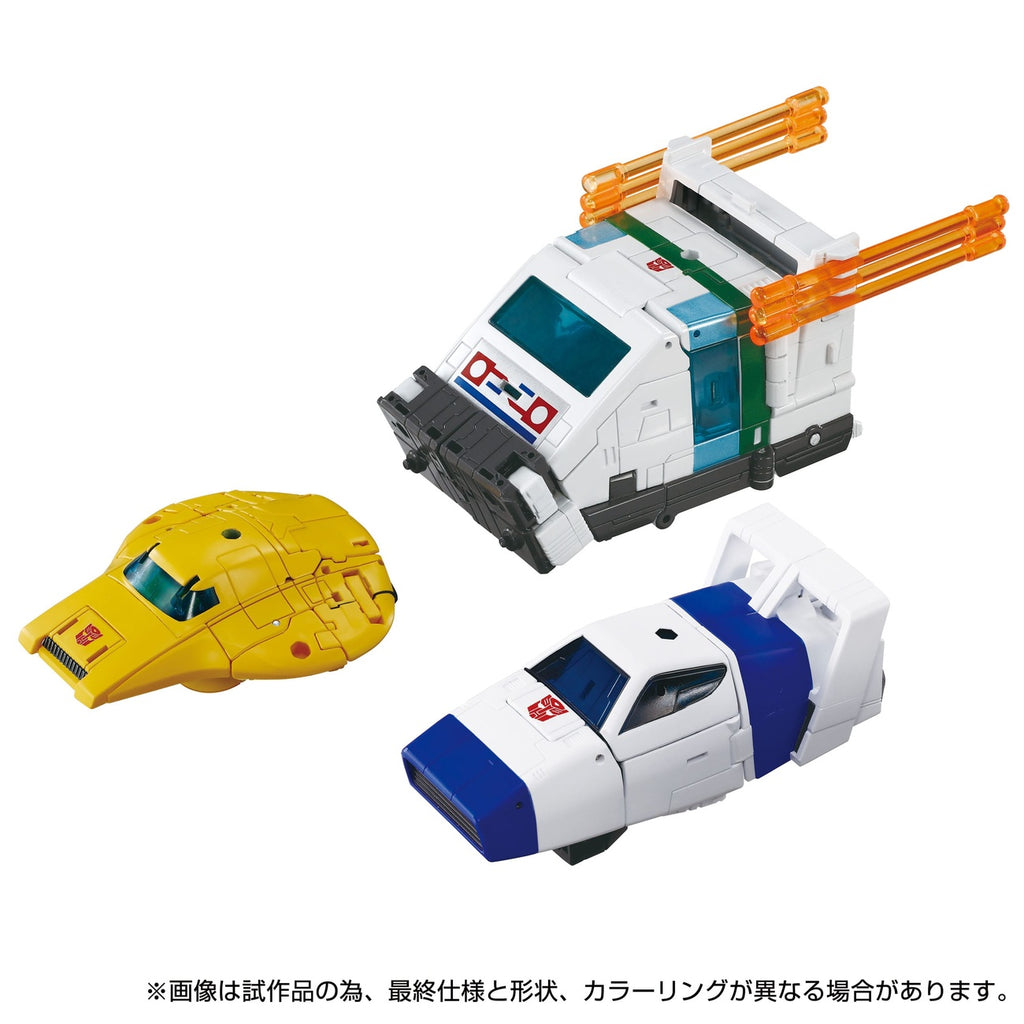 Produktbild Transformers Dramatic Capture Series Actionfiguren 3er-Pack Cybertron Chase