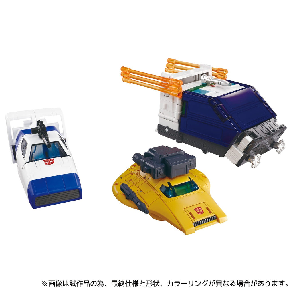 Produktbild Transformers Dramatic Capture Series Actionfiguren 3er-Pack Cybertron Chase