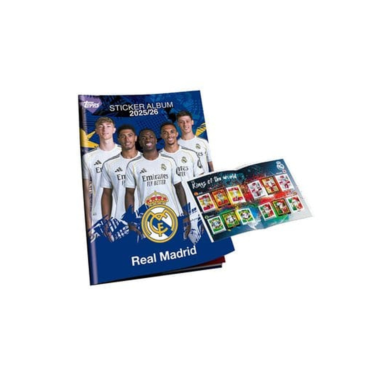 Produktbild Real Madrid 2025/26 Sticker Sammelalbum Set
