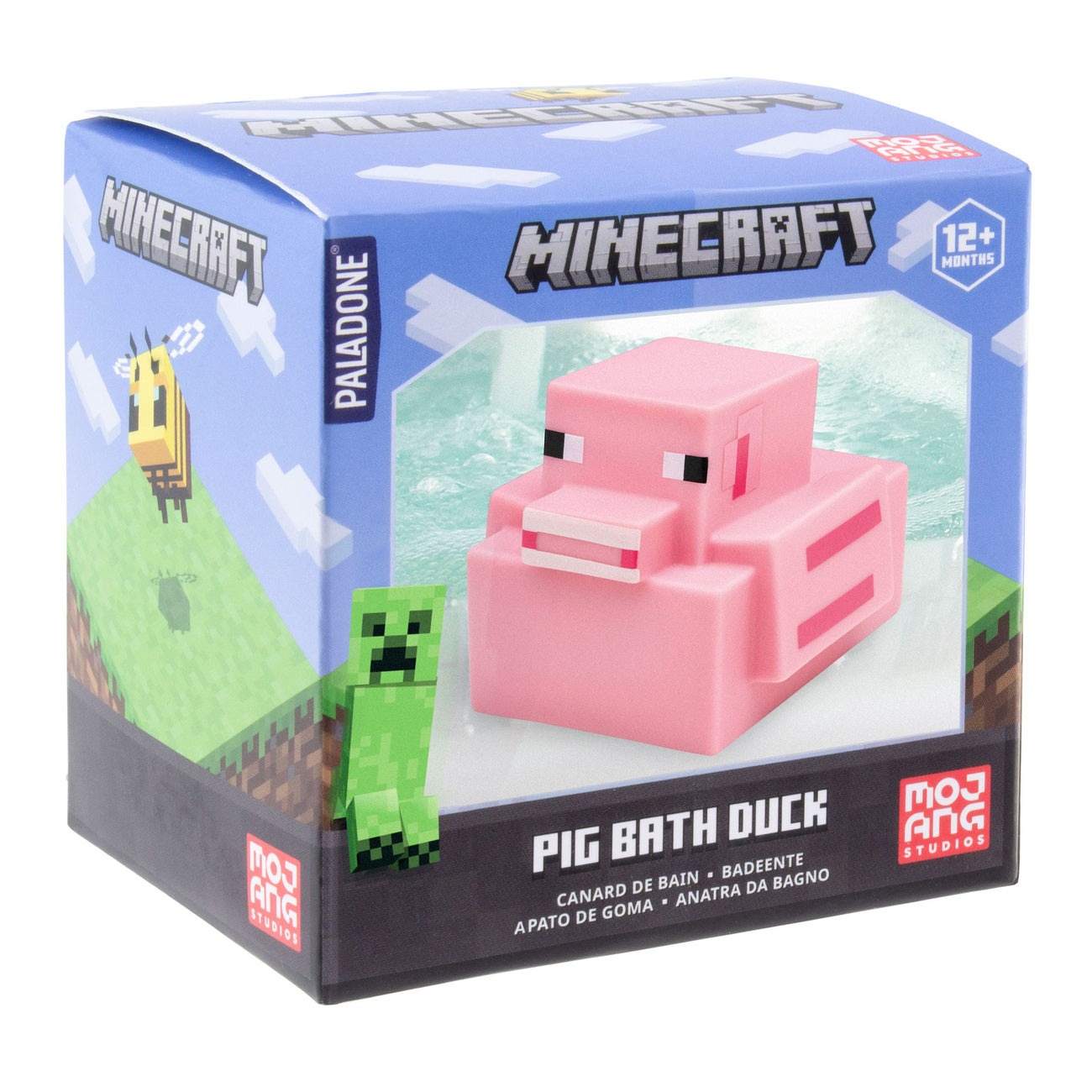 Product image Minecraft Bath Duck Pig 6 cm