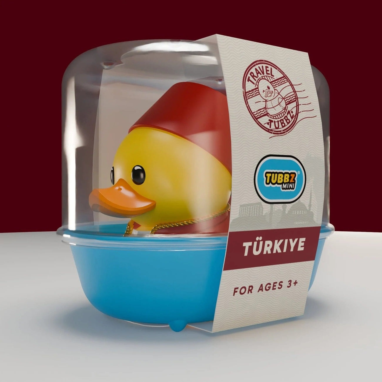 Produktbild Travel Tubbz Mini PVC Figur Turkey 5 cm
