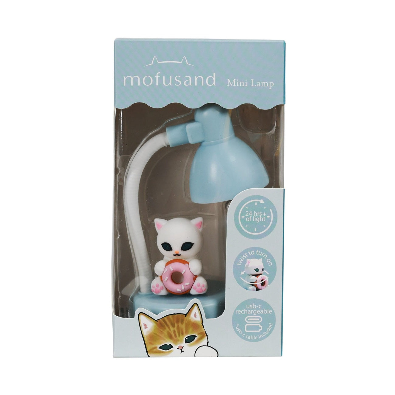 Produktbild Mofusand Mini LED-Lampe mit Figur 15 cm