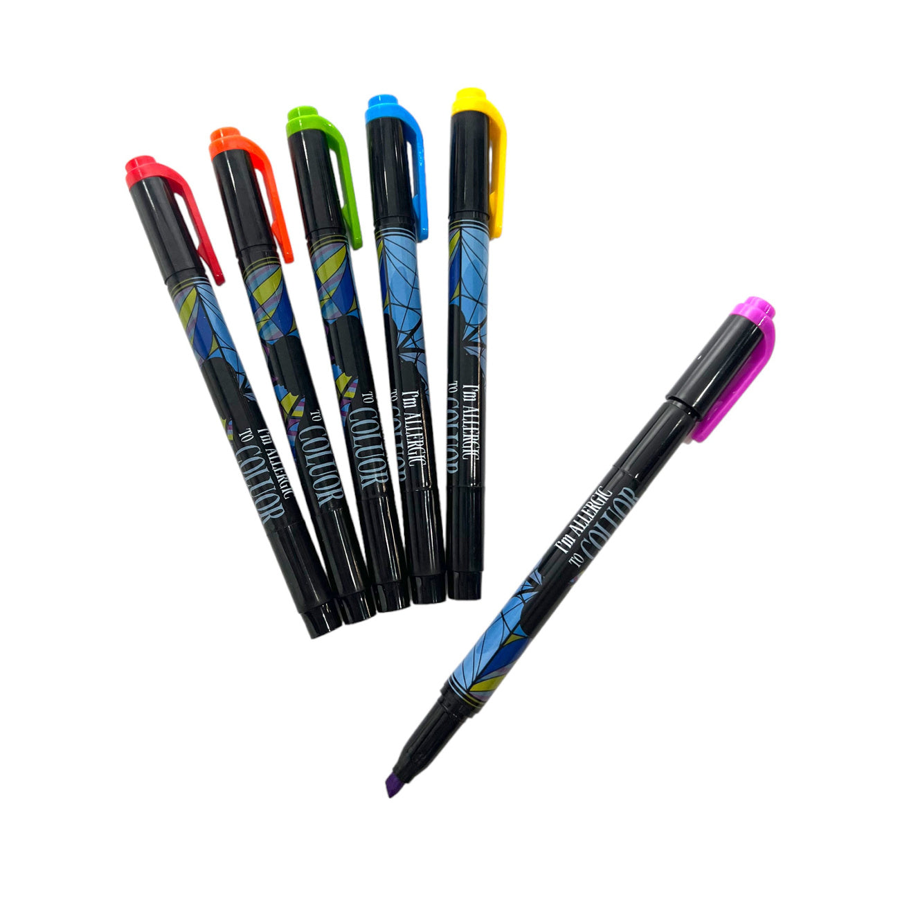 Produktbild Wednesday Textmarker 6-er Pack