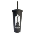 Produktbild Wednesday Tumbler mit Trinkhalmen 485 ml