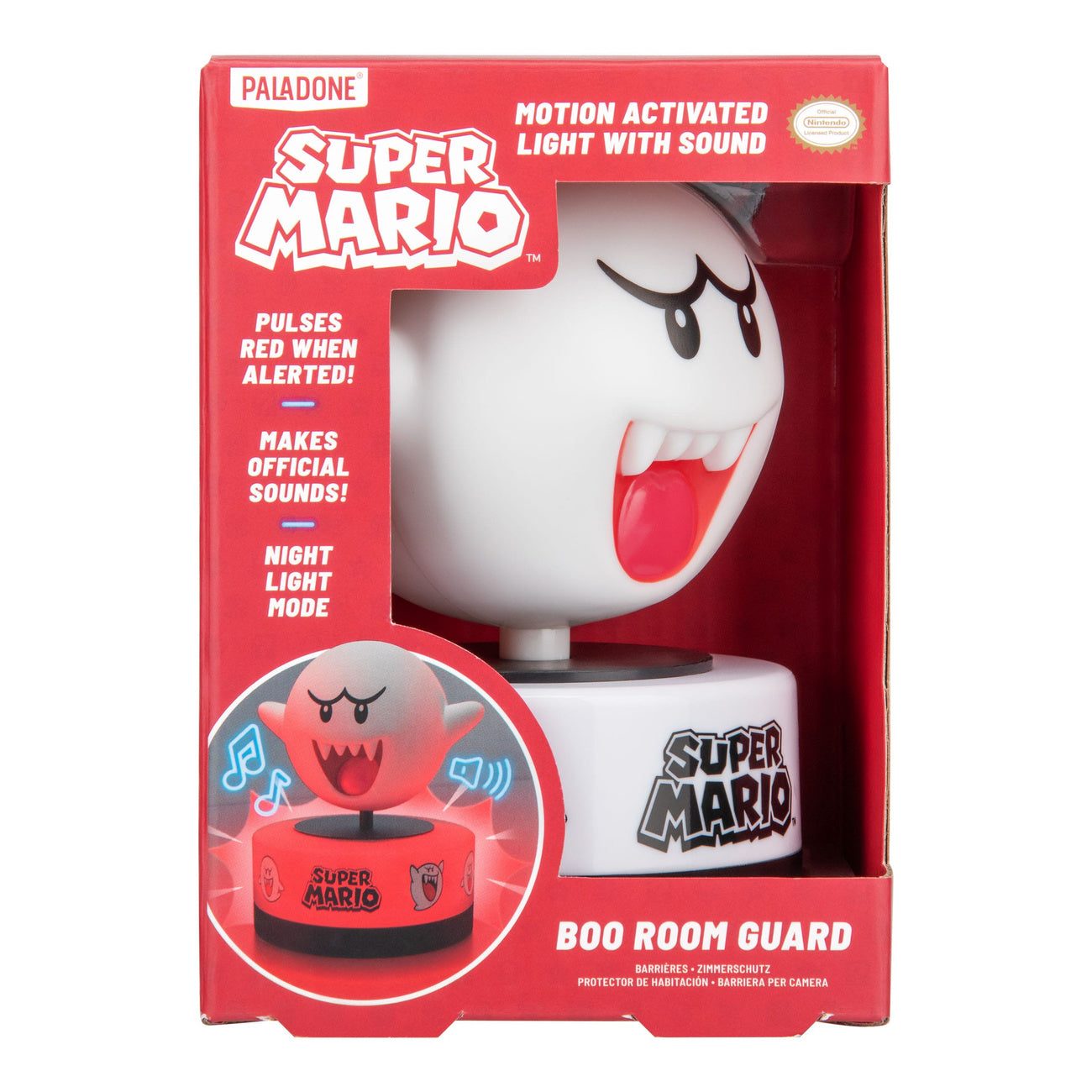 Produktbild Super Mario Leuchte mit Sound Boo