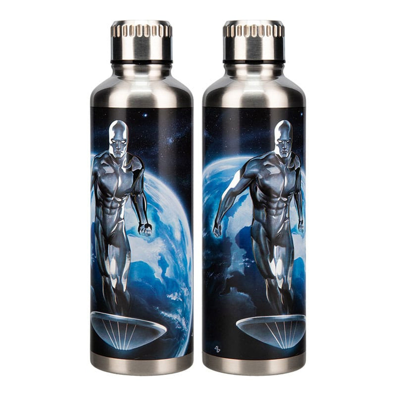 Produktbild Fantastic Four Metal Trinkflasche Silver Surfer