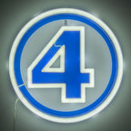 Produktbild Fantastic Four LED Wandleuchte Logo Neon