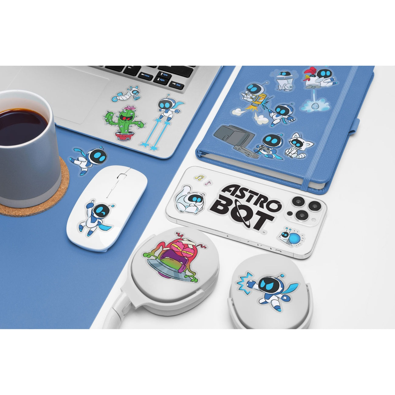 Produktbild Astro Bot Vinyl Sticker Set Astro Bot