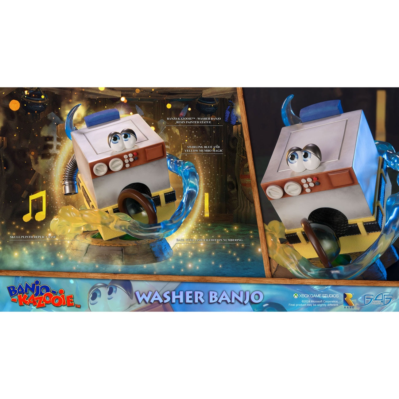 Produktbild Banjo Kazooie Statue Washer Banjo 22 cm