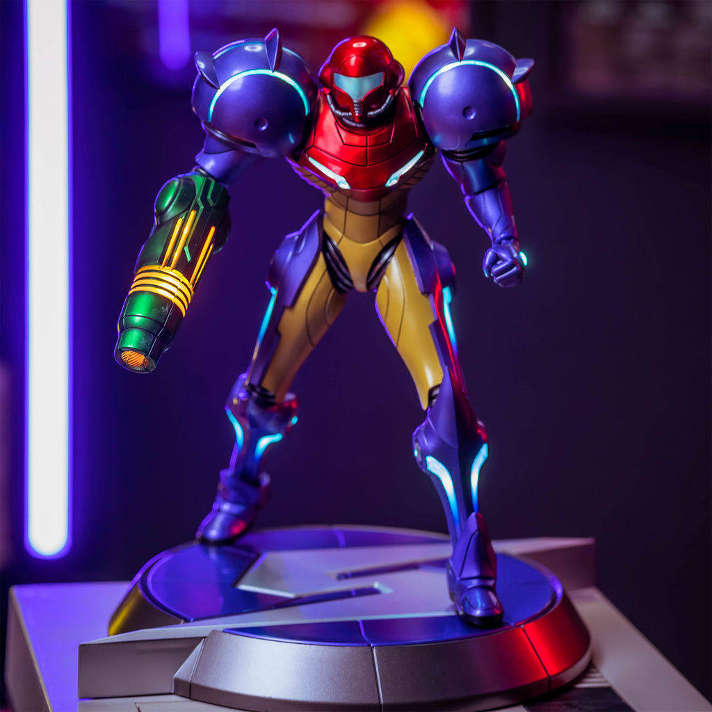 Produktbild Metroid Prime PVC Statue Samus Gravity Suit Collectors Edition 25 cm